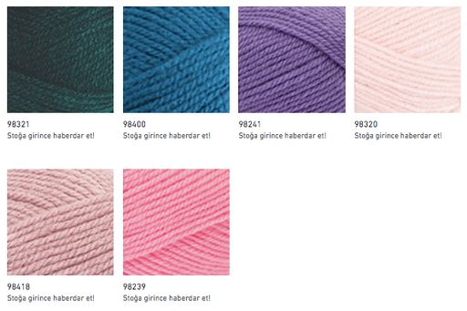 Цена за 5 мотков пряжи BONBON CLASSIC