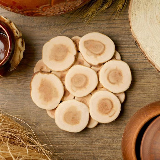 Подставка под горячее «Классика», d=15 см, можжевельник