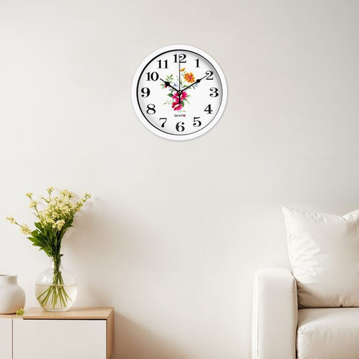 Часы настенные интерьерные «Весна», d=19.5 см