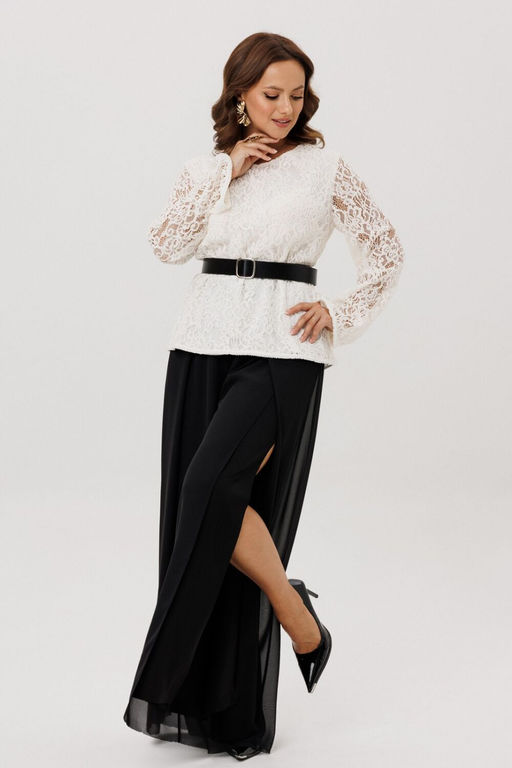 Костюм INVITE 6122 белый/черный