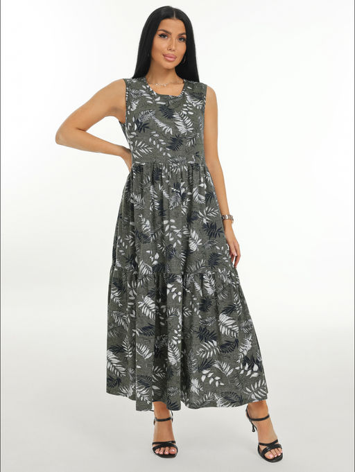 Нежность сарафан женский (хаки) - Lovetex фото 89