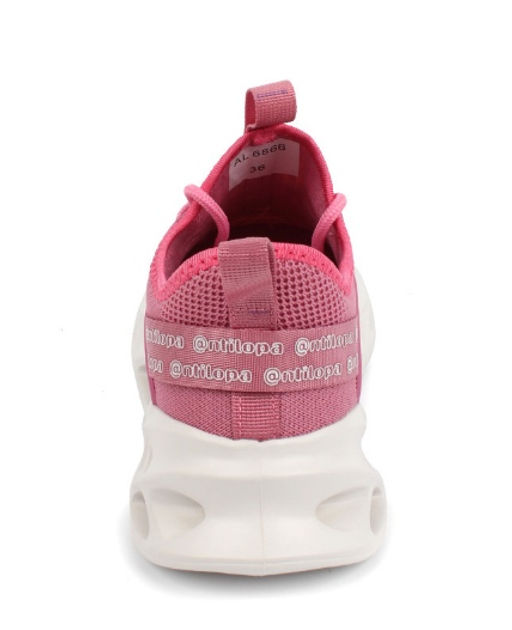 AL 6866 Полуботинки типа кроссовые детские, розовый - Antilopa фото 3