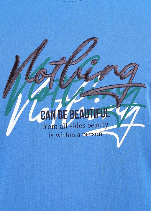 CLE Футболка муж. 542284/10г_п голубой - Clever wear фото 4