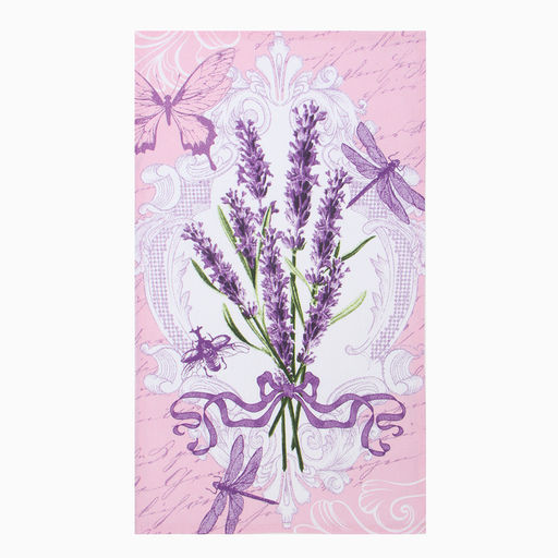 Набор полотенец кух. Доляна Лаванда 35х60 см - 2шт, 100% хл  фото 5