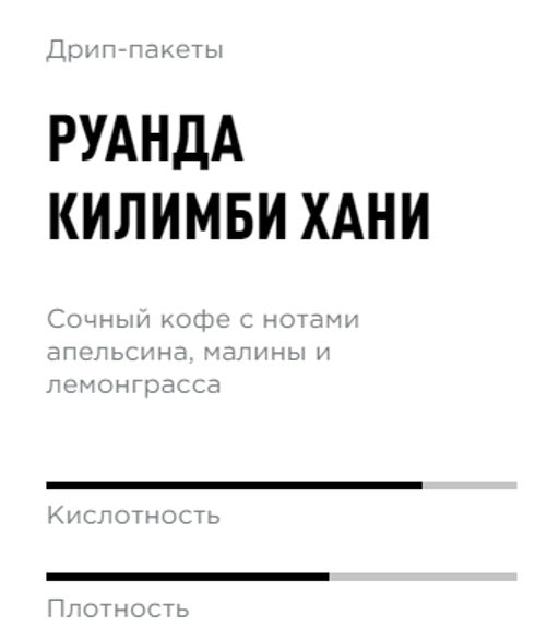 Дрип-пакеты Руанда Килимби Хани - Tasty coffee фото 2