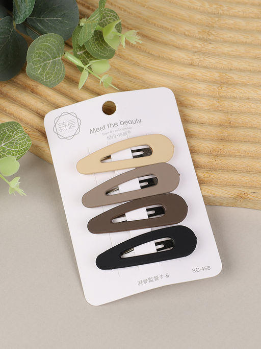 Заколка для волос 4 штуки / NSAF-36 /уп 20/ - ГалеонТрейд фото 5