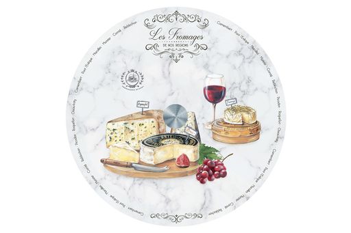 Блюдо вращающееся Fromage (цветное), 32 см - Easy life фото 2