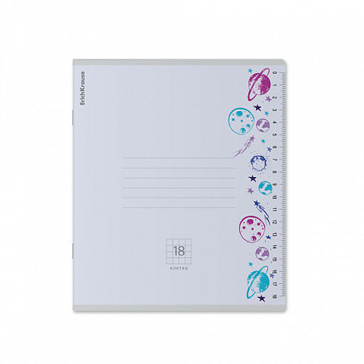 Цена за 10 шт. Тетрадь школьная ученическая ErichKrause Ruler Hobby ассорти, 18 листов, клетка (в плёнке по 10 шт.)_MIX-PACK  фото 7