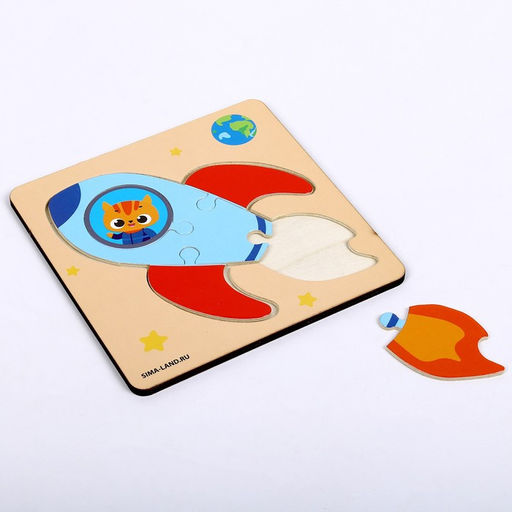 Пазл Ракета - Лесная мастерская фото 7