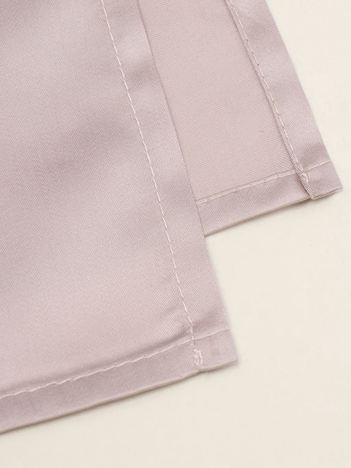 Постельное бельё 1.5-спальное «Этель», тенсель, пудра