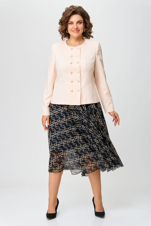 Костюм Anastasia Mak 1259 кремовый  фото 16