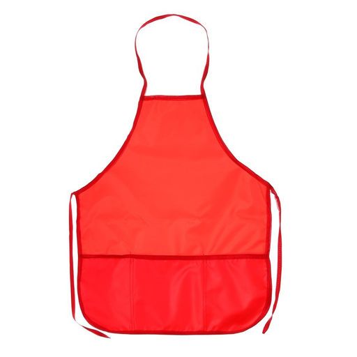 Цена за 2 шт. Фартук для труда + нарукавники, 490×390/250×160 мм, размер S (рост 116-146), Calligrata, «Стандарт», красный