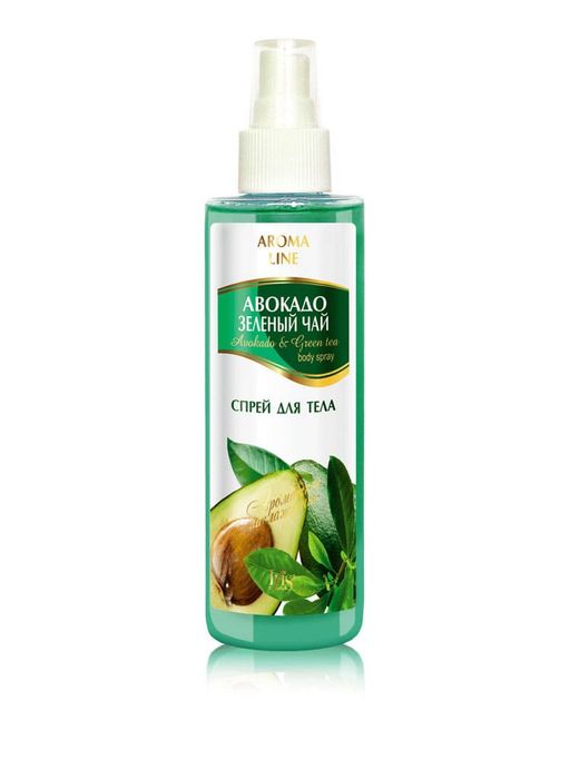 БелорэкБР Aroma Line Спрей для тела Авокадо и зелёный чай, 200 мл