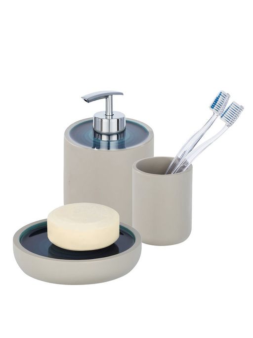 Коробка для ватных дисков Planet темно-серый