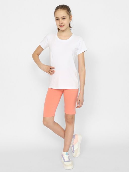 CRB wear/CSJG 70395-28-379 Шорты для девочки,коралловый/Ex.Cherubino