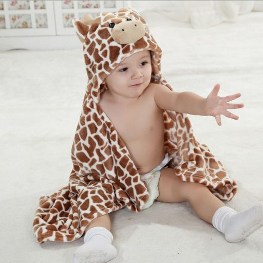 Плюшевый пледик-полотенце для детей - Кигуруми фото 5