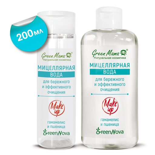 Мицеллярная вода для бережного и эффективного очищения 500 мл - Green mama фото 5