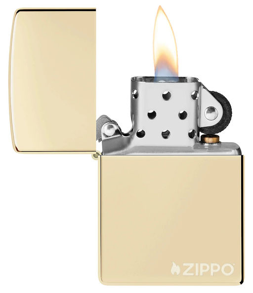 Зажигалка ZIPPO Логотип с покрытием цвета шампанского | Logo Champagne 46682ZL  фото 3