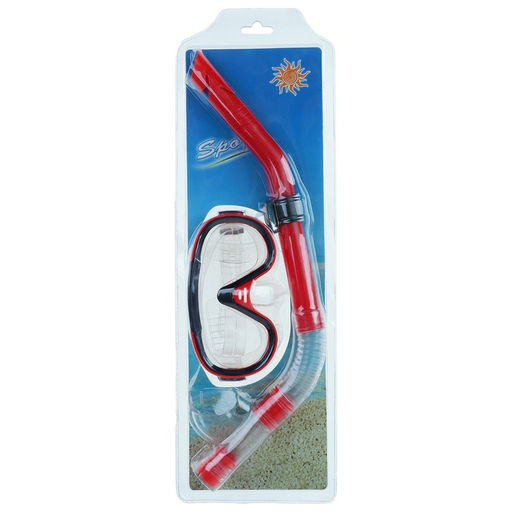 Набор для подводного плавания: маска, трубка, цвета МИКС - Simaland фото 3