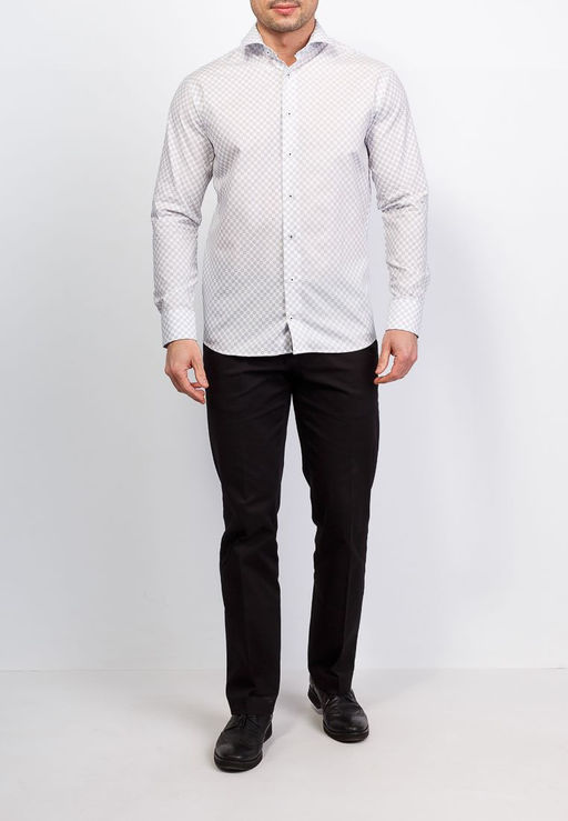 Сорочка мужская длинный рукав BERTHIER STAMPA185310/ Fit-R(0-1)  фото 7