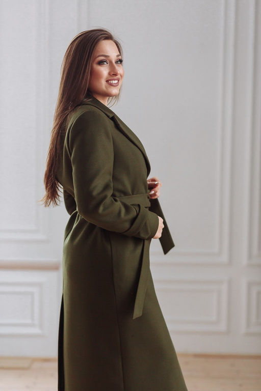 Пальто женское демисезонное 22530 (вино) - Kankan фото 9