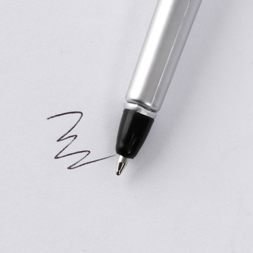 Ручка прикол шариковая синяя паста Брутальная ручка пластик - Artfox фото 4