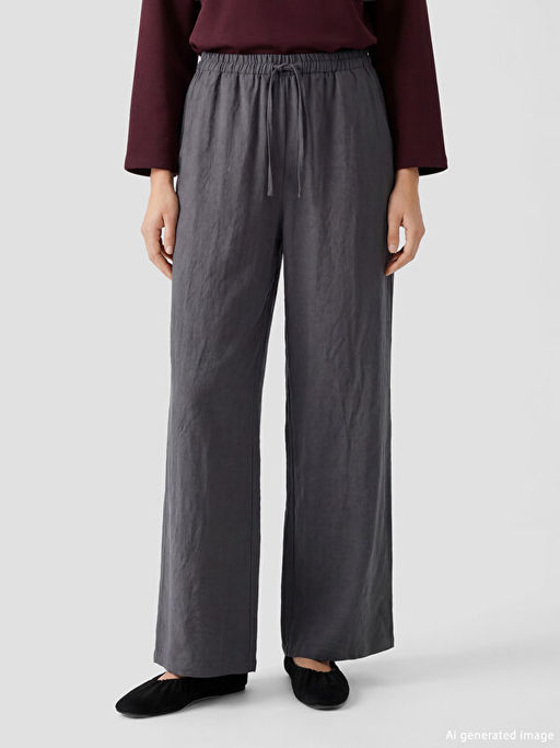 Beli Lastikli Modal Kar???ml? Kad?n Pantolon