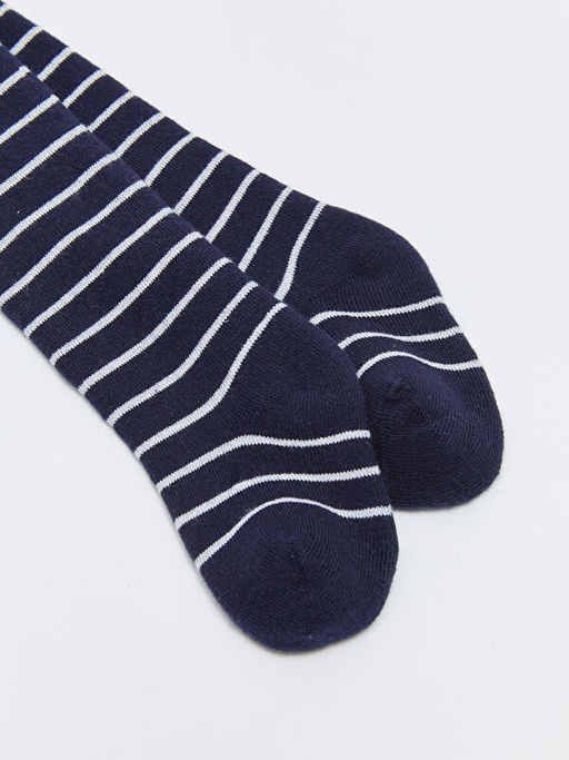 ?izgili Erkek Bebek Havlu K?lotlu ?orap - Waikiki фото 2