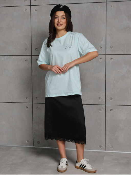 Футболка "Марго" Голубой Женская