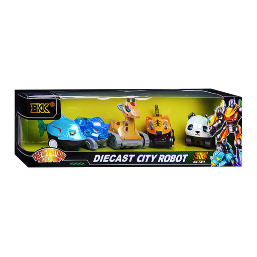 Робот "Зверобот" трансформирующийся, в коробке