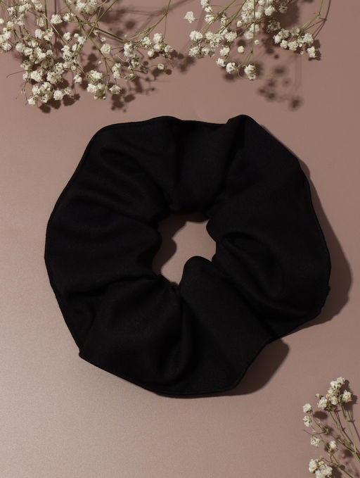 Цена за 3 шт. Резинка для волос "Орбита гранд" классик, 14 см, чёрный