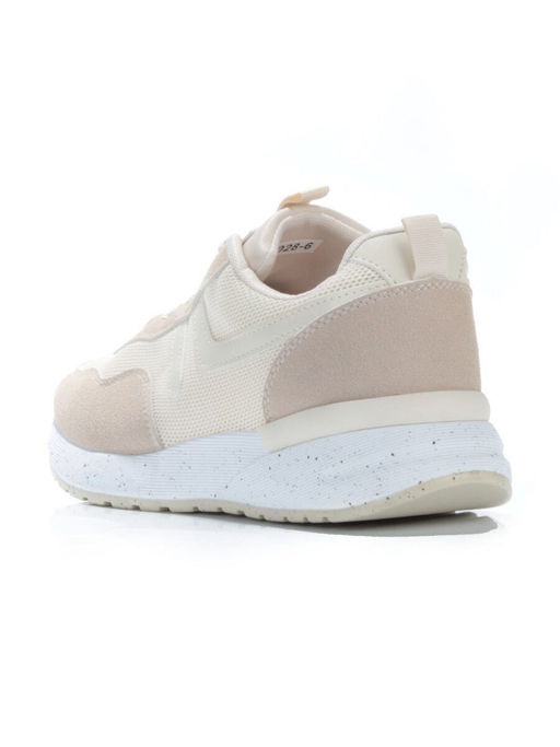 05-6028-6 BEIGE Кроссовки женские (искусственные материалы) - No name фото 7