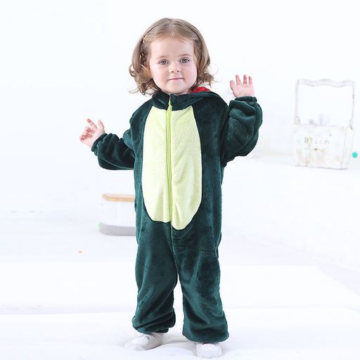 Кигуруми комбинезон детский на молнии - Дракон зеленый - Storyland фото 5