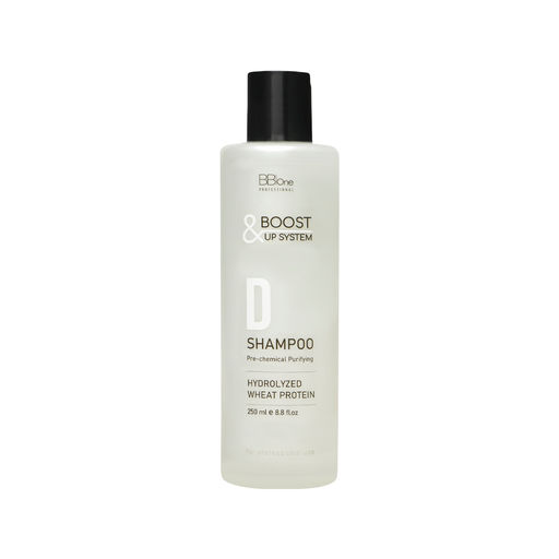 ПОДГОТАВЛИВАЮЩИЙ ШАМПУНЬ BOOST&UP SYSTEM SHAMPOO PRE-CHEMICAL PURIFYING, 250 МЛ