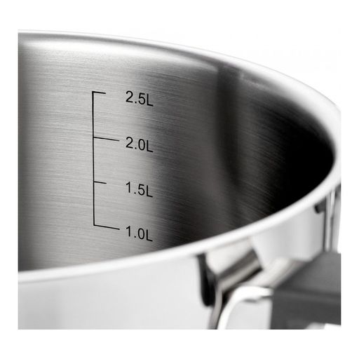 Кастрюля с крышкой Walmer Preston, 3 л, цвет хром  фото 5