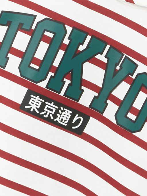 Rahat Kal?p ?izgili Erkek ?ocuk Hoodie - Waikiki фото 2