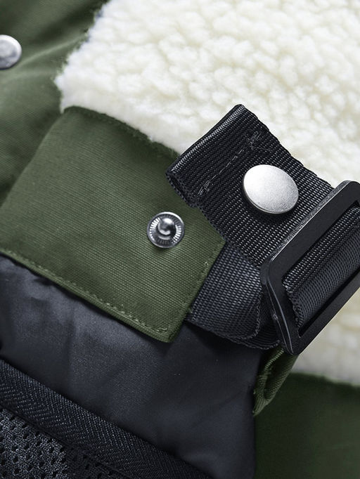 Парка зимняя подростковая для мальчика цвета хаки 9341Kh - Valianly фото 12