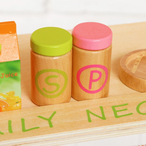 Игровой набор Играем в магазин, деревянные продукты в наборе - Simaland фото 3