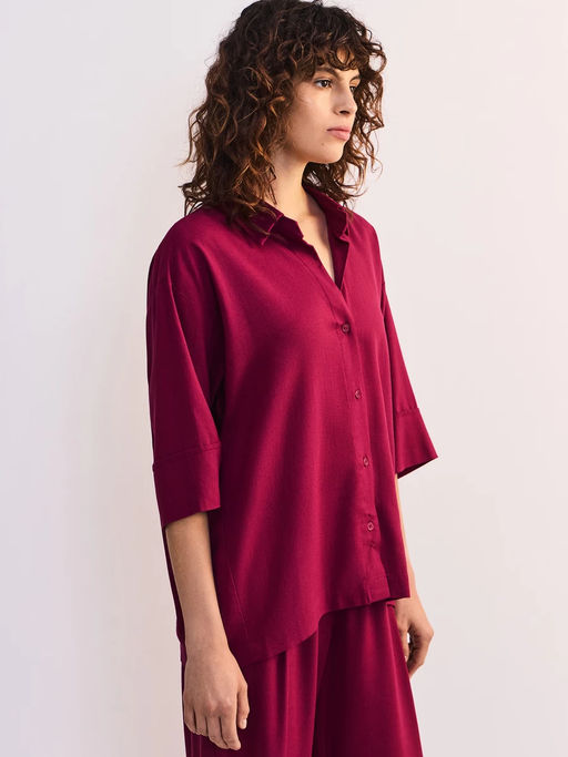 Льняная блуза свободного кроя / Zarina