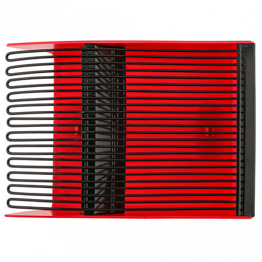 Марья (Maria) Комбайн (контейнер) плодосборник Финский L для ягод, 24,5х17,5х14см, с заслонкой, пластик/металл/обрезиненная ручка (подходит для всех типов ягод), цвет - красный (Китай) - Домашняя мода фото 8