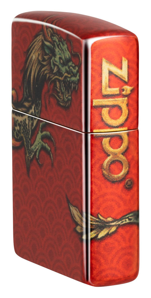 Зажигалка ZIPPO Дракон | Dragon Design 48513  фото 7