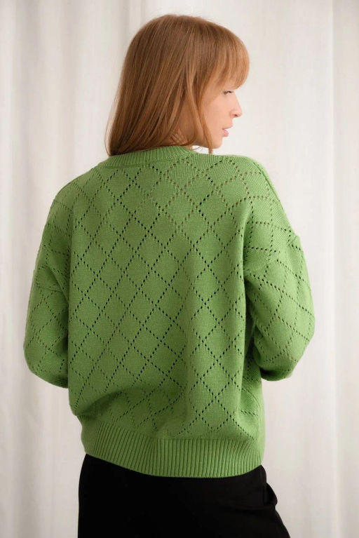 Джемпер ДЖв 1362 Светло зеленый - T.C.T фото 4