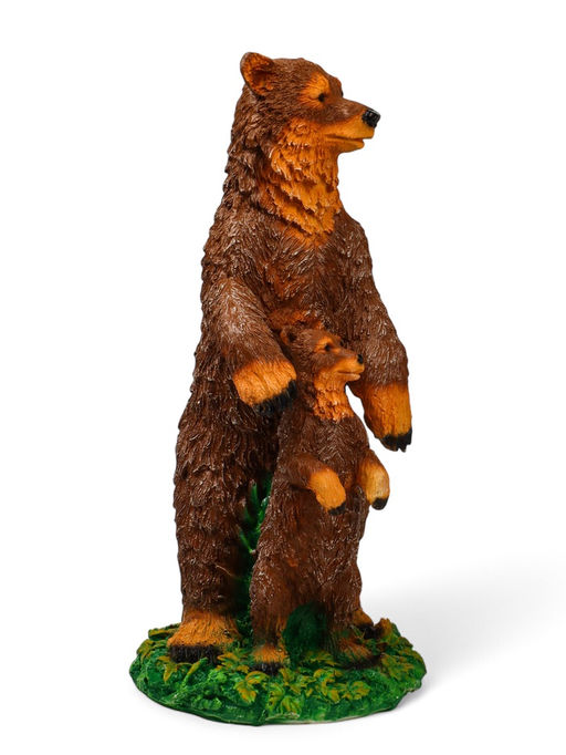 Садовая фигура из полистоуна «Медведи», 58×25×26 см