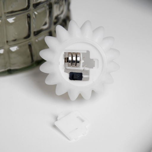 Светодиодная фигура Свеча шарики 6?6 см, батарейки AG13?3 (в комплекте), свечение теплое белое