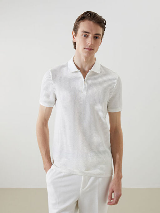 Polo Yaka K?sa Kollu Erkek Ti??rt