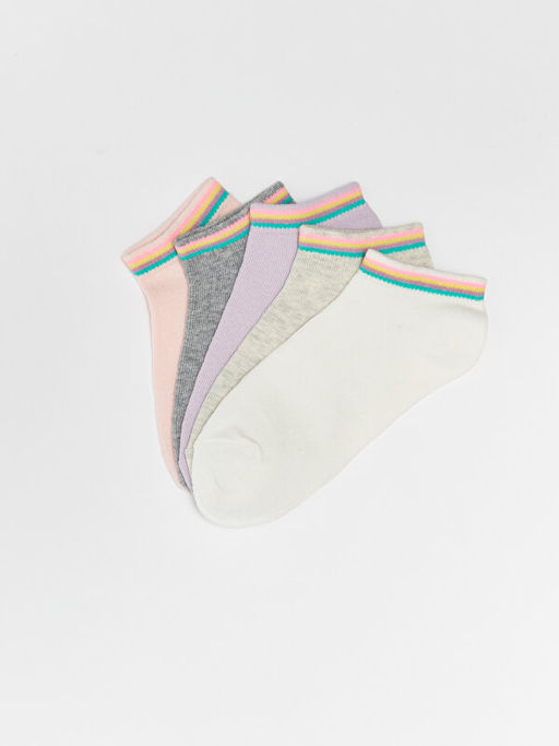 K?z ?ocuk Patik ?orap 5li