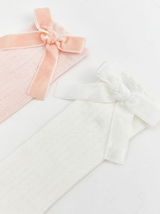 K?z Bebek Diz Alt? Soket ?orap 2li