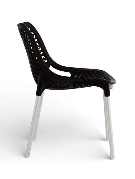 Стул садовый «Эврика», 60×49.5×78.5 см, пластиковый, цвет мокко