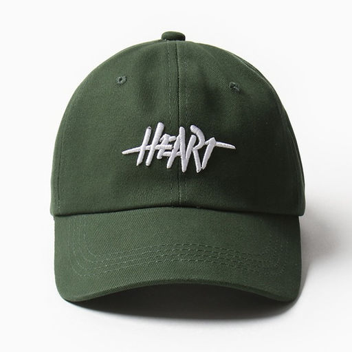 Кепка MINAKU Heart, зеленый, размер 56-58