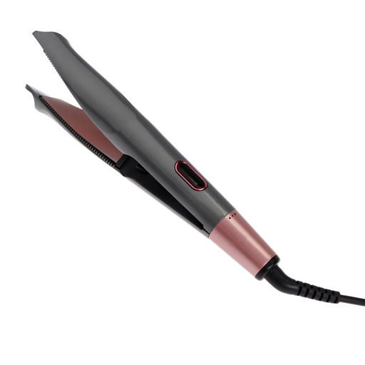 Плойка Luazon LW-21, 40 Вт, керамическое покрытие, d=35 мм, до 230°C, серо-розовая